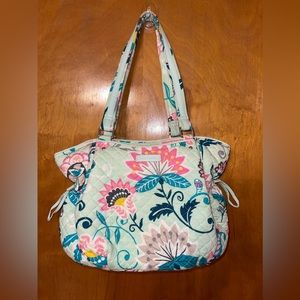 Vera Bradley Glenna floral mint multi